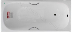 Чугунная ванна Timo Standard 3V 170 с ручками 170x75 - фото для каталога