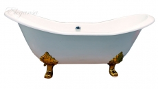 Чугунная ванна ELEGANSA TAISS GOLD 180x80 - фото для каталога
