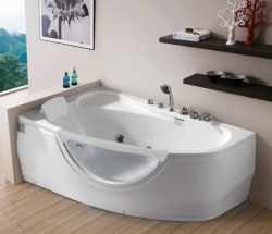Акриловая ванна Gemy G9046 B L 19013 161x96 – купить в интернет магазине MissAqua
