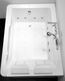 Акриловая ванна Gemy G9226 K 19014 172x121 – купить в интернет магазине MissAqua - фото 2