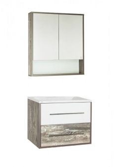 Мебель для ванной Style Line Экзотик 75 Plus древесина/белый  - фото для каталога