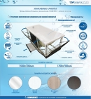 Акриловая ванна Метакам 150x70 c панелью 20617 150x70 – купить в интернет магазине MissAqua - фото 1