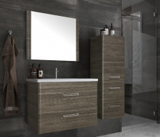 Мебель для ванной Style Line Лотос 80 Plus шелк зебрано  - фото для каталога