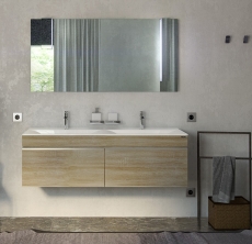 Комплект мебели для ванной Velvex Pulsus 140  - фото для каталога