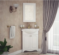 Комплект мебели для ванной Corozo Классика Угловая 65  - фото для каталога