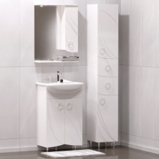 Комплект мебели для ванной Corozo Ультра Флора 55  - фото для каталога