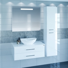 Комплект мебели для ванной СанТа Вегас-100 + з. Лондон-100 LED  - фото для каталога