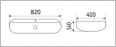 �������� Ceramalux D1347 22929 41x820 - ���� 1