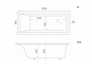����� �� ��������� ������� Marmo Bagno ������ new 150x70 21625 150x70 - ���� 3