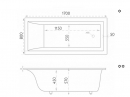 ����� �� ��������� ������� Marmo Bagno ������ new 170x80 21629 170x80 - ���� 3