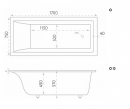 ����� �� ��������� ������� Marmo Bagno ������ new 170x75 21627 170x75 - ���� 3