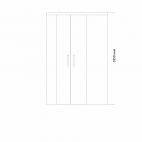   Bandhours ALBA L/R 24802 120x80 -  4