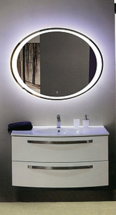Зеркало с подсветкой ART&MAX Pescara 90х70  - фото для каталога