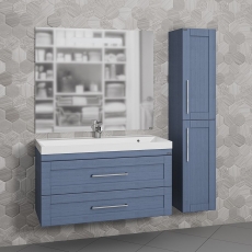 Комплект мебели для ванной СанТа Венера 100 дуб адриатика  - фото для каталога