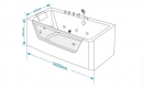 Акриловая ванна Grossman GR-16085-1 31512 160x85 – купить в интернет магазине MissAqua - фото 3