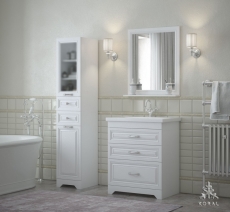Комплект мебели для ванной Corozo Каролина 70  - фото для каталога