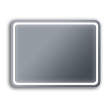 Зеркало Бриклаер ЭСТЕЛЬ-1 100 с подсветкой LED, взмах руки  - фото для каталога