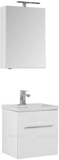 Мебель для ванной Aquanet Порто 50 белый  - фото для каталога
