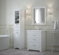 Комплект мебели для ванной Corozo Каролина 70 Z3  - фото для каталога