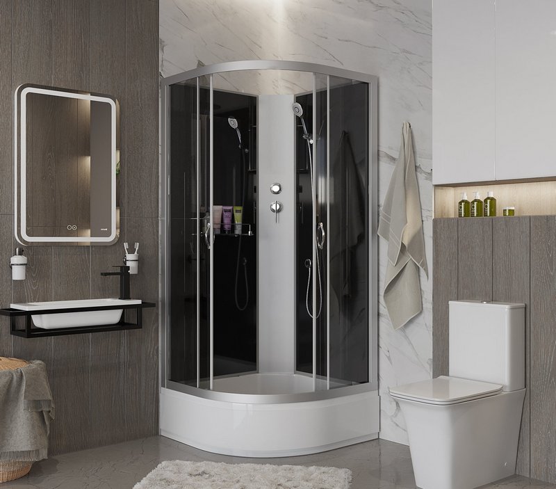 Душевая кабина Niagara NG-3503-14BK 35031434BK – купить за 35 600