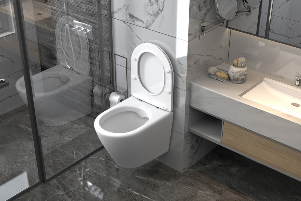 Унитаз подвесной Abber Bequem AC1102 AC1100 – купить за 18 018 р