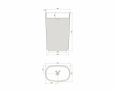 �������� �� ��������� ������� NT Bagno NT701 Bello 36175 36x55 - ���� 2