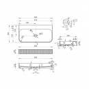     Vincea VWB-6SG90MW 39754 46x90 -  4