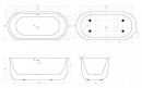 ��������� ����� BelBagno BB709 40112 170x78 - ���� 3