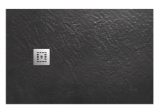 ������� ������ �� ������ ������� Belbagno TRAY-MR-UNO-AH-120/90-35-NERO-CR  - ���� ��� ��������