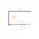 ������ �� ����� Cezares SLIDER-FIX-VF-11-90/150-C-BORO 45308 0x90 - ���� 3