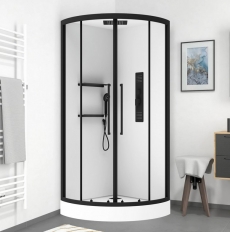   Acquazzone Omega 90 BLACK 90x90 -   