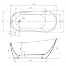   ABBER AB9501 47760 170x70 -  3