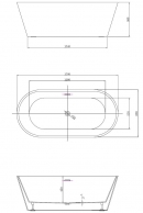 ��������� ����� Vincea VBT-4291-1700 48250 170x80 - ���� 3