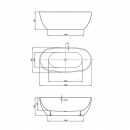 ��������� ����� Vincea VBT-408-1700MW 48255 170x80 - ���� 3