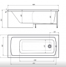 ��������� ����� Royal Bath Vienna RB953507 49133 180x80 � ������ � �������� �������� MissAqua - ���� 1