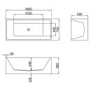 ��������� ����� Azario MODERN AZ-6601-16075 49251 160x75 - ���� 2