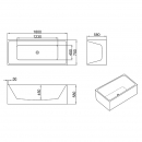 ��������� ����� Azario KATRINA AZ-6601C-18075 49257 180x75 - ���� 3