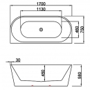 ��������� ����� Azario VERANO AZ-6607C 49259 170x75 - ���� 2