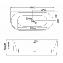 ��������� ����� Grossman Cristal GR-2204 LR 51304 170x80 - ���� 2