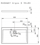    Radaway Argos D90x80 7403 90x80      MissAqua -  1