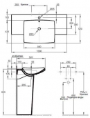 �������� Jacob Delafon Escale E1280-00 9748 36x100 - ���� 2