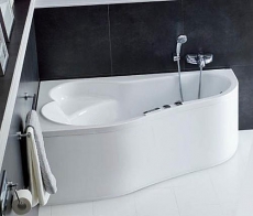 Акриловая ванна Santek Ибица XL 160 R/L  - фото для каталога
