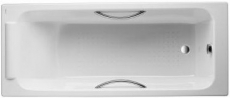 Чугунная ванна Jacob Delafon Parallel 150x70 c ручками  - фото для каталога