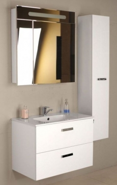 Комплект мебели для ванной Roca Victoria Nord 80 белый  - фото для каталога