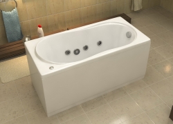 Акриловая ванна BAS Тесса 10599 140x70 – купить в интернет магазине MissAqua